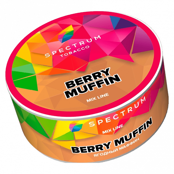 Табак Spectrum Mix Line - Berry Muffin (Ягодный Маффин, 25 грамм) купить в Тюмени
