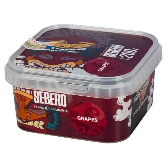 Табак Sebero - Grapes (Виноград, 200 грамм) купить в Тюмени