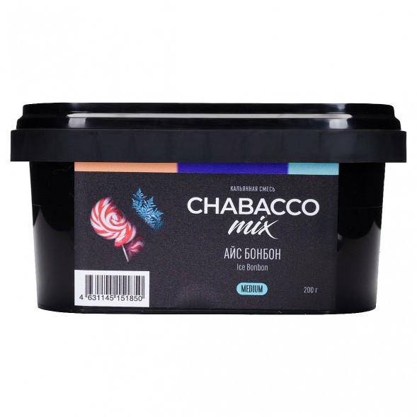 Смесь Chabacco MIX MEDIUM - Ice Bonbon (Айс Бонбон, 200 грамм) купить в Тюмени