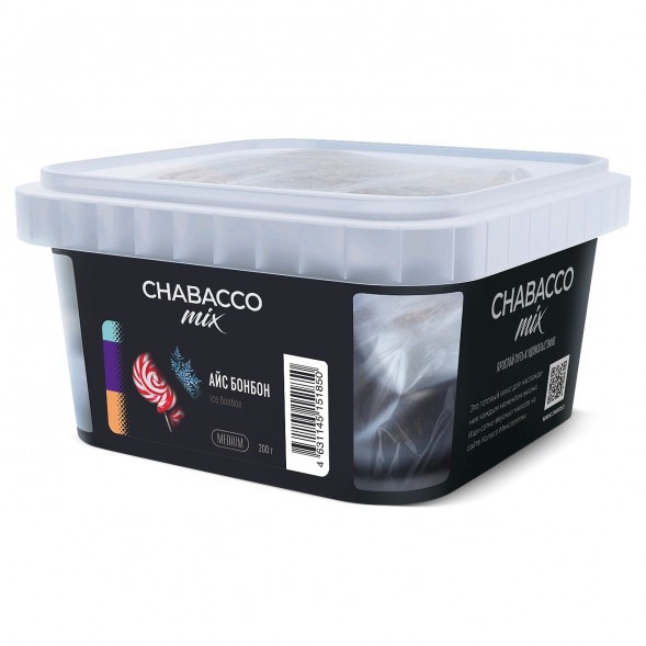 Смесь Chabacco MIX MEDIUM - Ice Bonbon (Айс Бонбон, 200 грамм) купить в Тюмени
