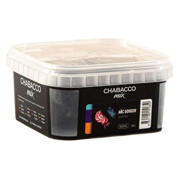 Смесь Chabacco MIX MEDIUM - Ice Bonbon (Айс Бонбон, 200 грамм) купить в Тюмени
