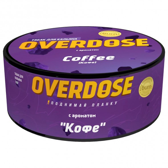 Табак Overdose - Coffee (Кофе, 100 грамм) купить в Тюмени