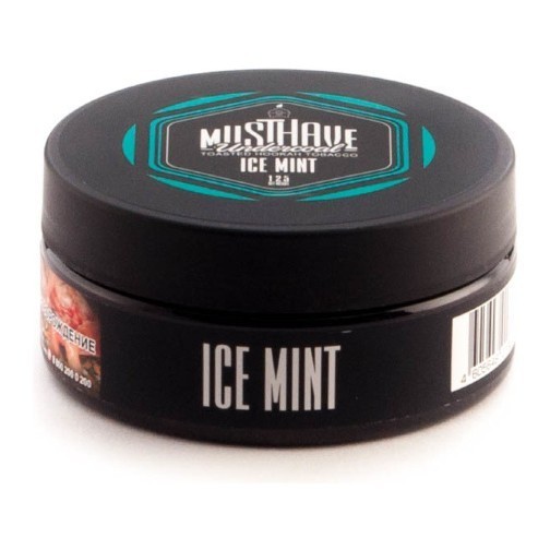 Табак Must Have - Ice Mint (Ледяная Мята, 125 грамм) купить в Тюмени