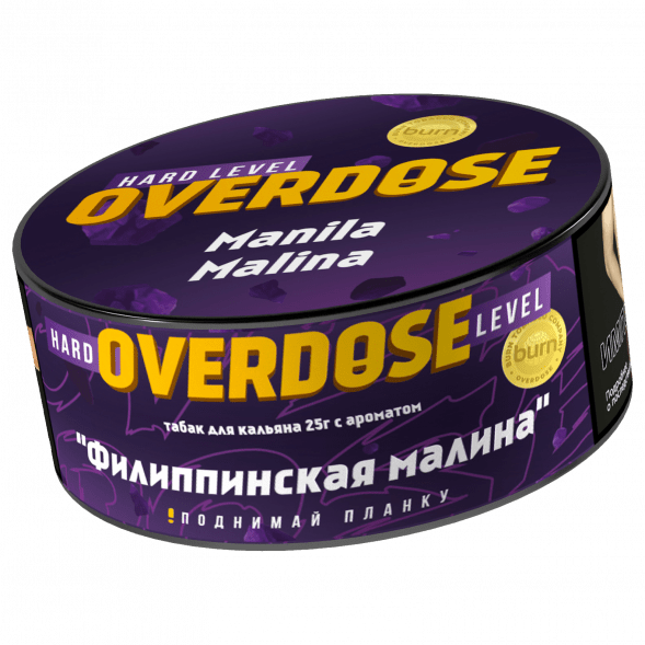 Табак Overdose - Manila Malina (Филиппинская Малина, 25 грамм) купить в Тюмени