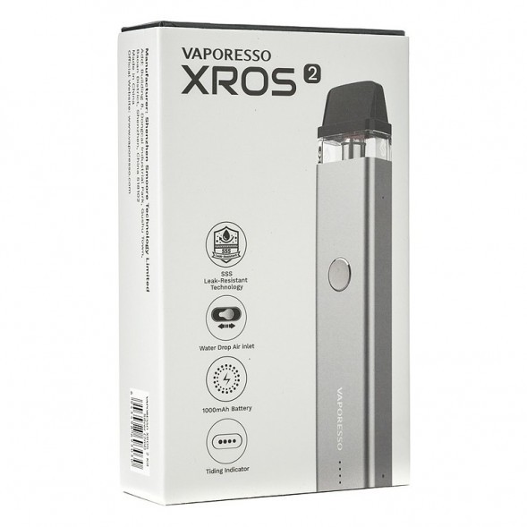 Электронная сигарета Vaporesso XROS 2 - Silver купить в Тюмени