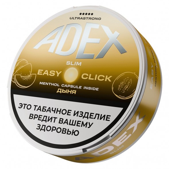 Табак жевательный ADEX ULTRA STRONG SLIM Easy Click - Melon Menthol (Дыня Ментол) купить в Тюмени