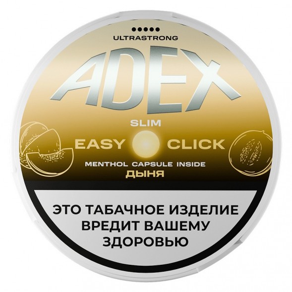 Табак жевательный ADEX ULTRA STRONG SLIM Easy Click - Melon Menthol (Дыня Ментол) купить в Тюмени