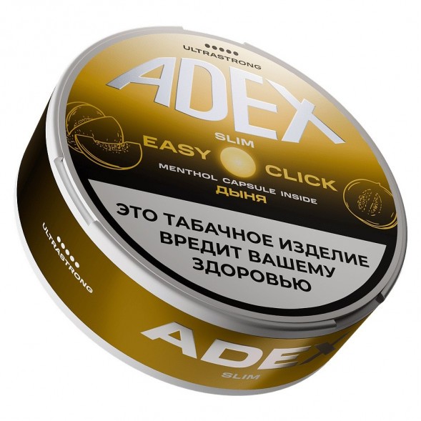 Табак жевательный ADEX ULTRA STRONG SLIM Easy Click - Melon Menthol (Дыня Ментол) купить в Тюмени
