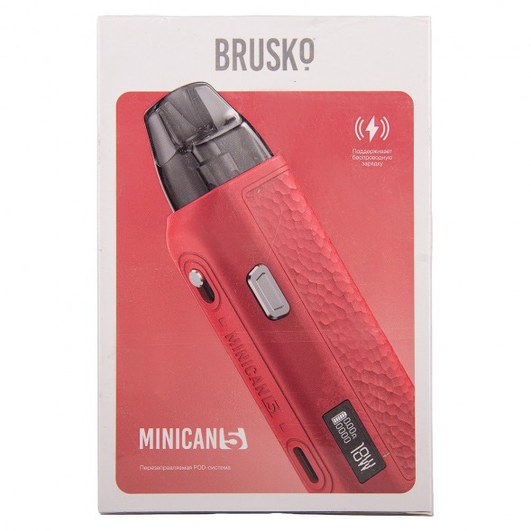 Электронная сигарета Brusko - Minican 5 (Красный) купить в Тюмени