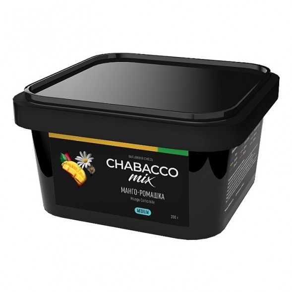 Смесь Chabacco MIX MEDIUM - Mango Camomile (Манго - Ромашка, 200 грамм) купить в Тюмени