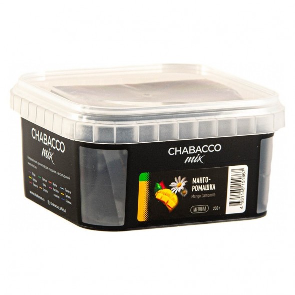 Смесь Chabacco MIX MEDIUM - Mango Camomile (Манго - Ромашка, 200 грамм) купить в Тюмени