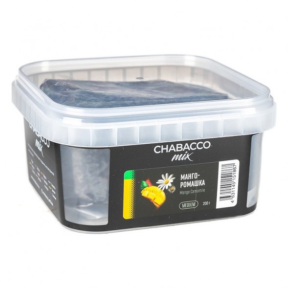 Смесь Chabacco MIX MEDIUM - Mango Camomile (Манго - Ромашка, 200 грамм) купить в Тюмени