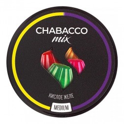 Смесь Chabacco MIX MEDIUM - Sour Jelly 2.0 (Кислое Желе 2.0, 40 грамм)
