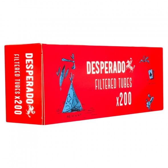 Гильзы сигаретные Desperado - 84x15 мм (200 штук) купить в Тюмени