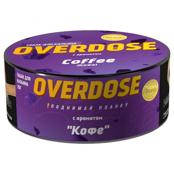 Табак Overdose - Coffee (Кофе, 25 грамм) купить в Тюмени
