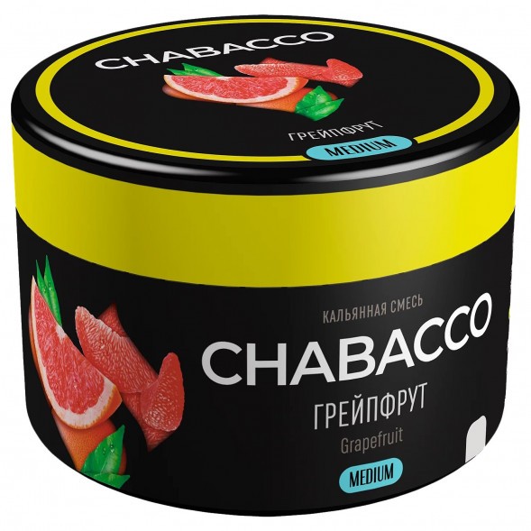 Смесь Chabacco MEDIUM - Grapefruit (Грейпфрут, 40 грамм) купить в Тюмени