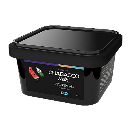 Смесь Chabacco MIX MEDIUM - Watermelon Gum (Арбузная Жвачка, 200 грамм) купить в Тюмени