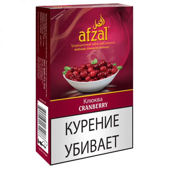 Табак Afzal - Cranberry (Клюква, 40 грамм) купить в Тюмени