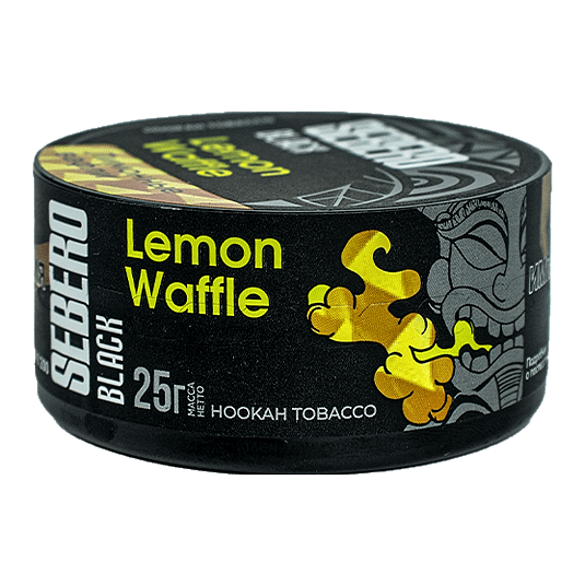 Табак Sebero Black - Lemon Waffle (Лимонные Вафли, 25 грамм) купить в Тюмени