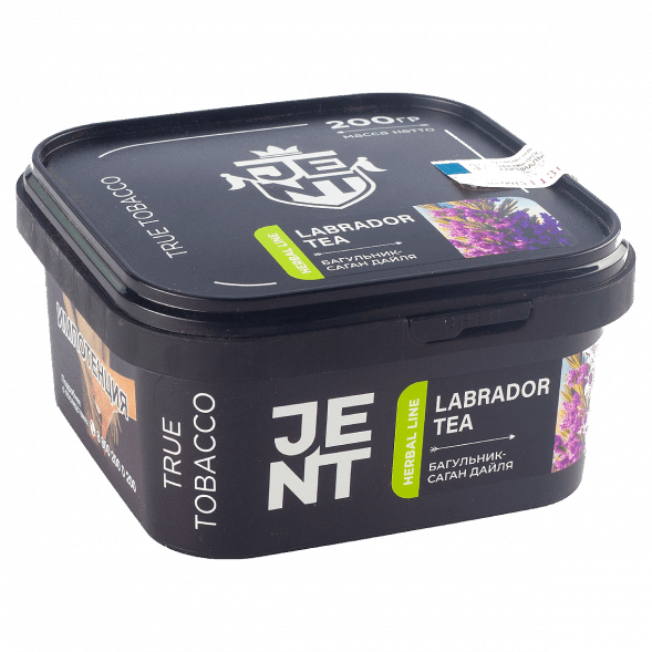 Табак Jent - Labrador Tea (Багульник и Саган Дайля, 200 грамм) купить в Тюмени
