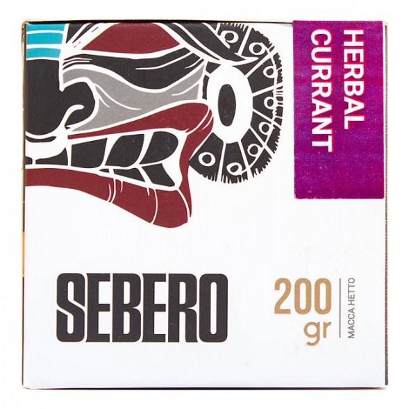 Табак Sebero - Herbal Currant (Ревень и Чёрная Смородина, 200 грамм) купить в Тюмени