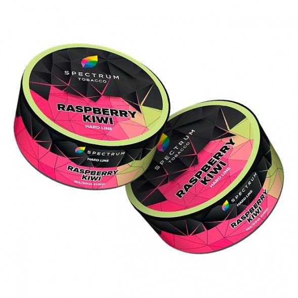 Табак Spectrum Hard - Raspberry Kiwi (Малина Киви, 25 грамм) купить в Тюмени