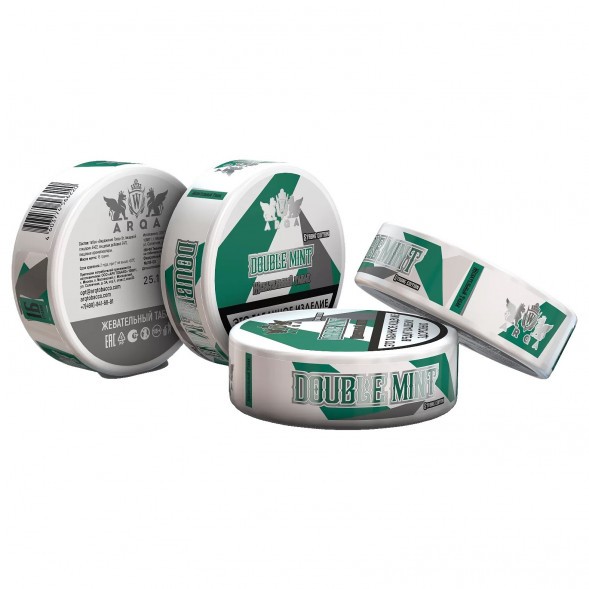 Табак жевательный ARQ Tobacco - Double Mint (10 грамм) купить в Тюмени