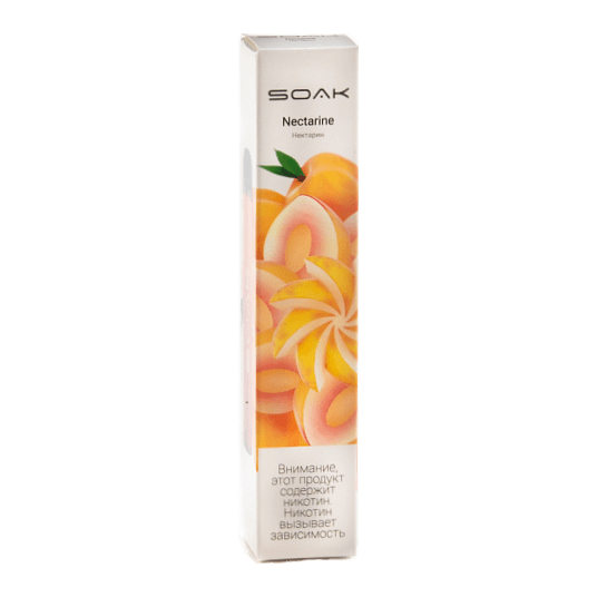 SOAK X - Nectarine (Нектарин, 2200 затяжек) купить в Тюмени