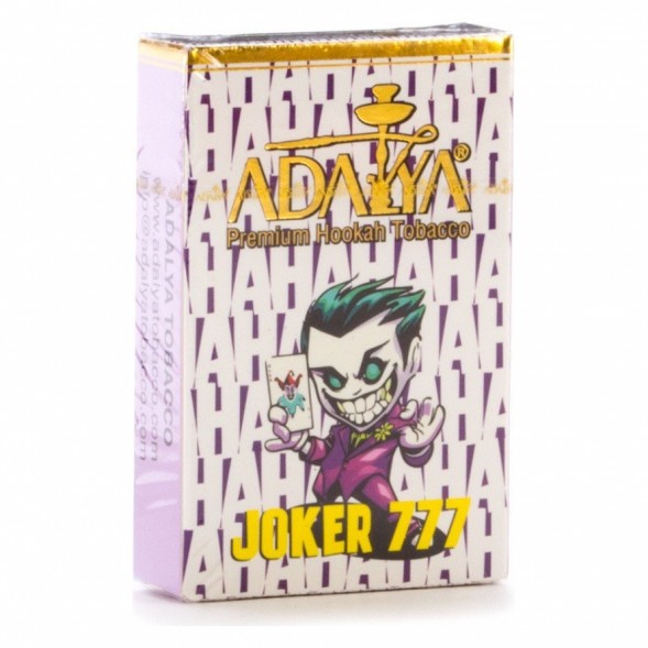 Табак Adalya - Joker 777 (Джокер, 50 грамм, Акциз) купить в Тюмени