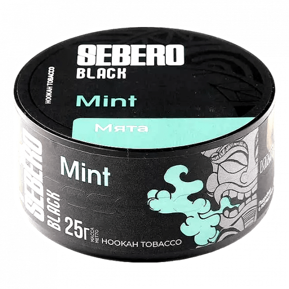 Табак Sebero Black - Mint (Мята, 25 грамм) купить в Тюмени
