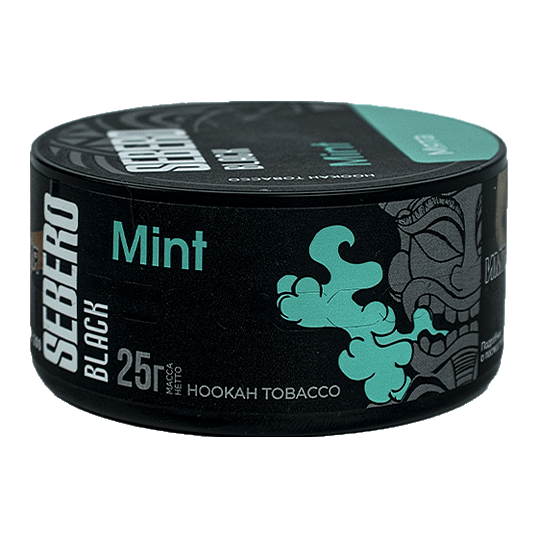 Табак Sebero Black - Mint (Мята, 25 грамм) купить в Тюмени