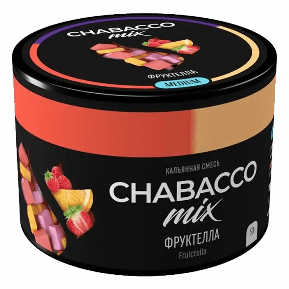 Смесь Chabacco MIX MEDIUM - Fruictella (Фруктелла, 50 грамм) купить в Тюмени