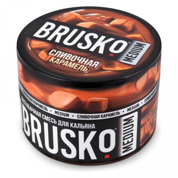 Смесь Brusko Medium - Сливочная Карамель (50 грамм) купить в Тюмени
