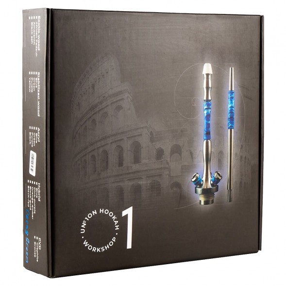 Кальян UNION - Fibonacci PVD Graphite (Без Колбы) купить в Тюмени