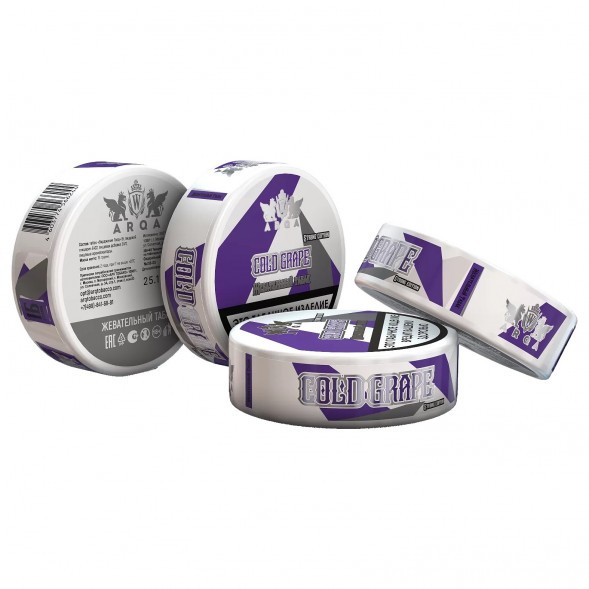 Табак жевательный ARQ Tobacco - Cold Grape (Ледяной Виноград, 10 грамм) купить в Тюмени