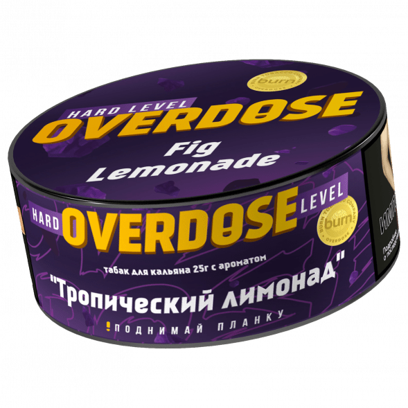 Табак Overdose - Fig Lemonade (Тропический Лимонад, 25 грамм) купить в Тюмени