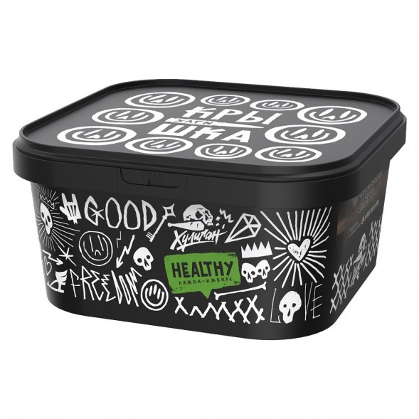 Табак Хулиган - Healthy (Имбирь и Лимон, 200 грамм) купить в Тюмени