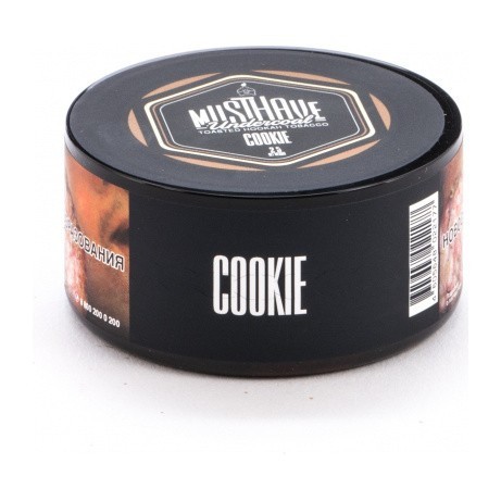 Табак Must Have - Cookie (Печенье, 25 грамм) купить в Тюмени