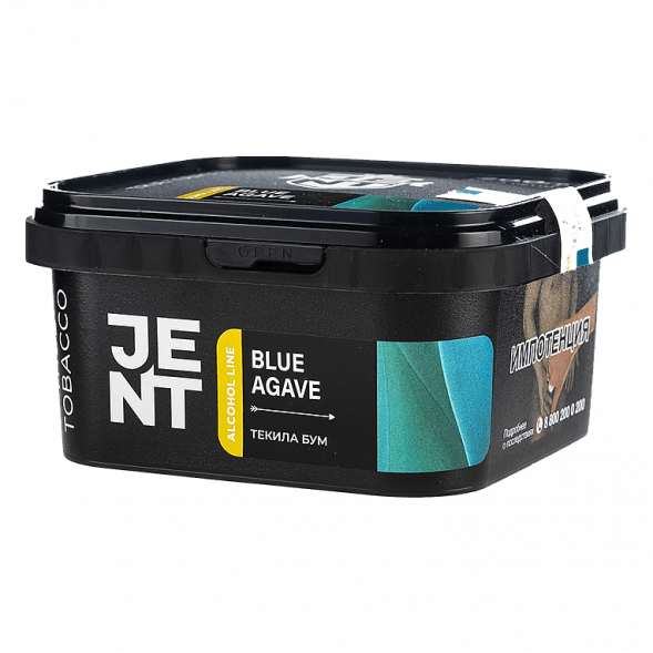 Табак Jent - Blue Agave (Текила Бум, 200 грамм) купить в Тюмени