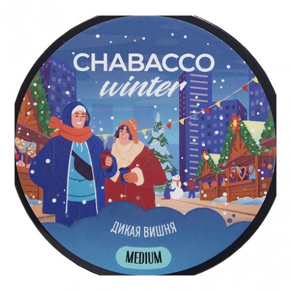 Смесь Chabacco MEDIUM - Wild Cherry (Дикая Вишня, 40 грамм) купить в Тюмени