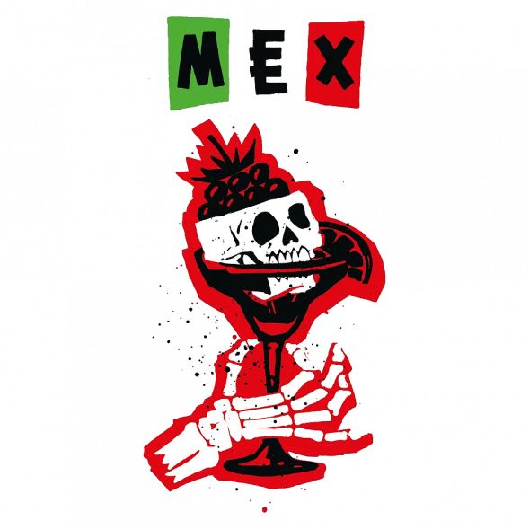 Табак Хулиган - MEX (Ежевичная Маргарита, 25 грамм) купить в Тюмени