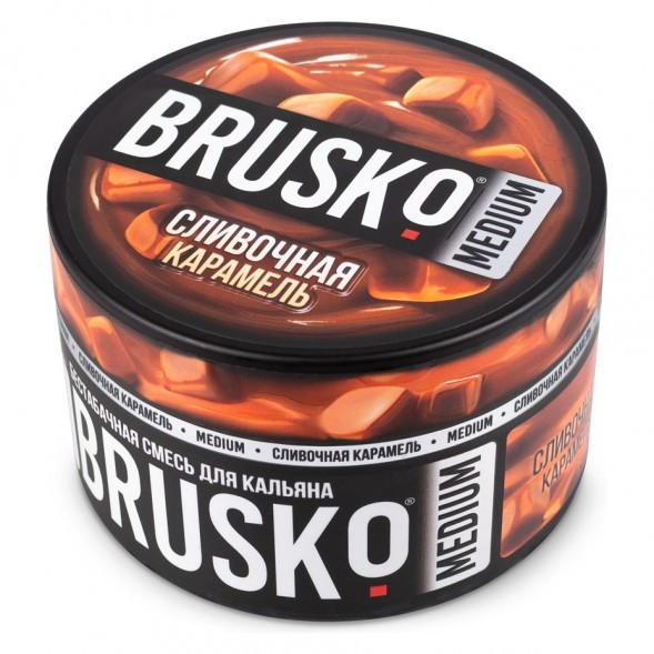 Смесь Brusko Medium - Сливочная Карамель (250 грамм) купить в Тюмени