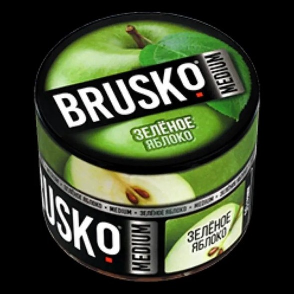 Смесь Brusko Zero - Зелёное Яблоко (250 грамм) купить в Тюмени
