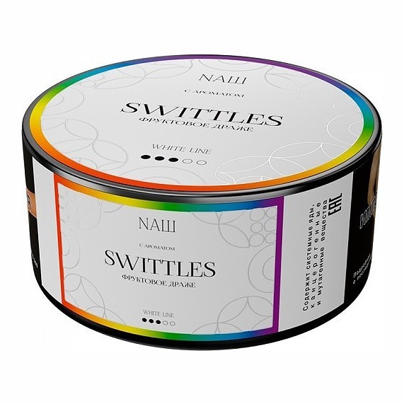 Табак NАШ WHITE - Swittles (100 грамм) купить в Тюмени