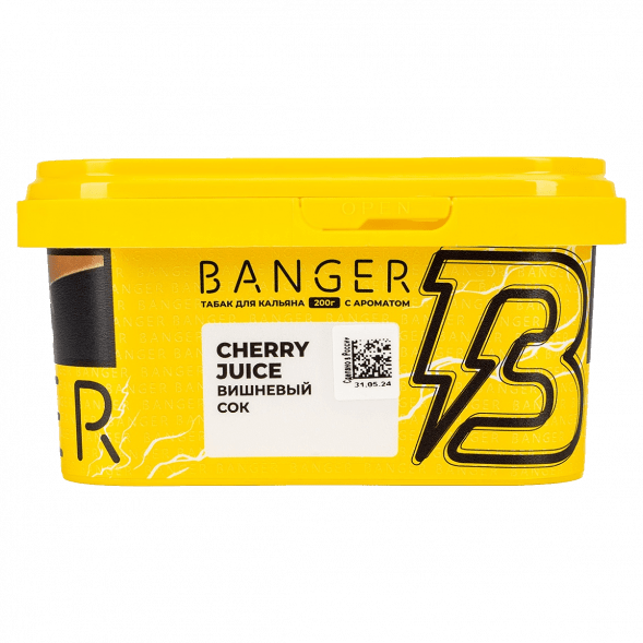 Табак Banger - Cherry Juice (Вишнёвый Сок, 200 грамм) купить в Тюмени