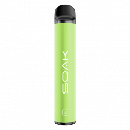 SOAK X - Green Tea (Листовой Зелёный Чай, 2200 затяжек)