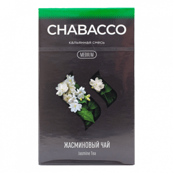 Смесь Chabacco MEDIUM - Jasmine Tea (Жасминовый Чай, 50 грамм) купить в Тюмени