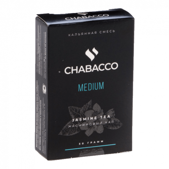 Смесь Chabacco MEDIUM - Jasmine Tea (Жасминовый Чай, 50 грамм) купить в Тюмени
