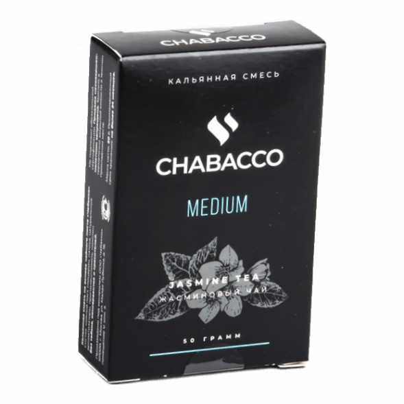 Смесь Chabacco MEDIUM - Jasmine Tea (Жасминовый Чай, 50 грамм) купить в Тюмени
