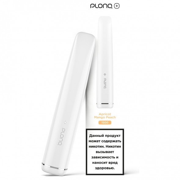 PLONQ PLUS - Абрикос Манго Персик (1500 затяжек) купить в Тюмени